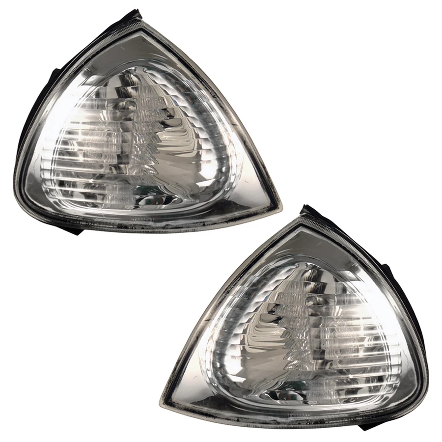 

Front Turn Signal Light fits TOYOTA AVENSIS / CALDINA 1997 1998 1999 2000 Marker Parking Corner Left + Right Pair CHROME