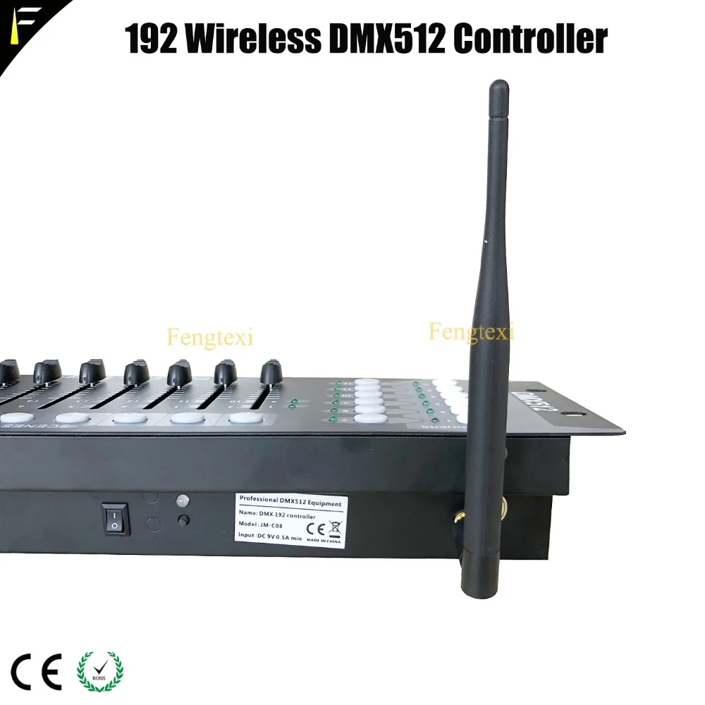 Canais de Fase Movendo a Cabeça Leve para o para o Disco com 2.4g Sistema sem Fio Dmx 512 dj 192ch Dmx512 Controlador Console 192 Disco Equipamentos 7 High Quality control dmx 512