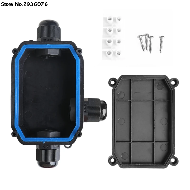 

Plastic Cable Box Waterproof IP66 Cable Wire Connector Gland Electrical Junction Box Covers