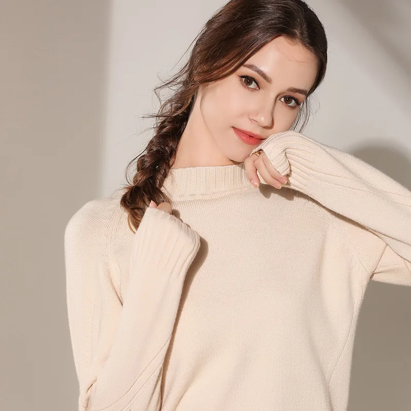 2018 autumn and winter new tide brand ladies thick cashmere sweater Sweaters