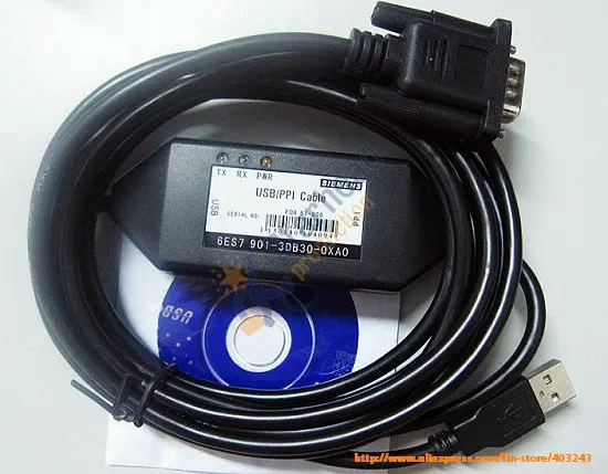 USB/PPI MULTIMASTER ПЛК программирующий кабель для Siemens S7 200 SMART TP OP 187 5 K 6ES7 901 3DB30 0XA0 без