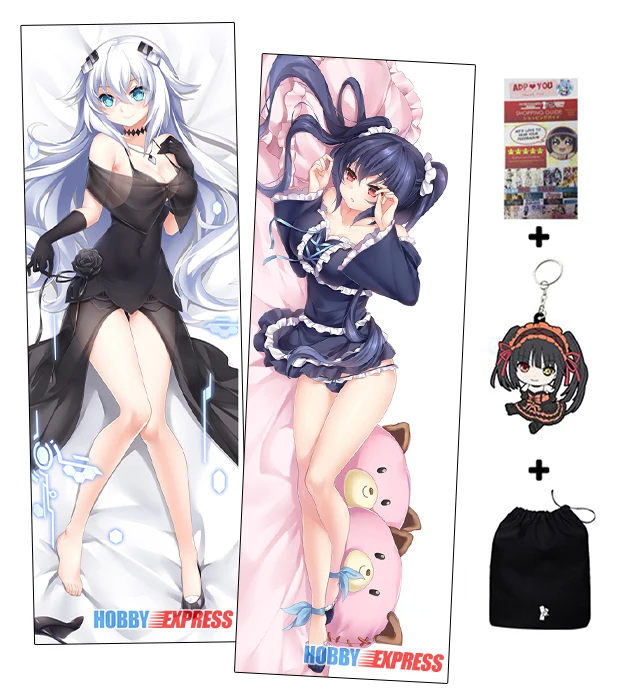 

Hobby Express Dakimakura Japanese Otaku Waifu Hugging Body Pillow Cover Hyperdimension Neptunia Noire ADP18111-1