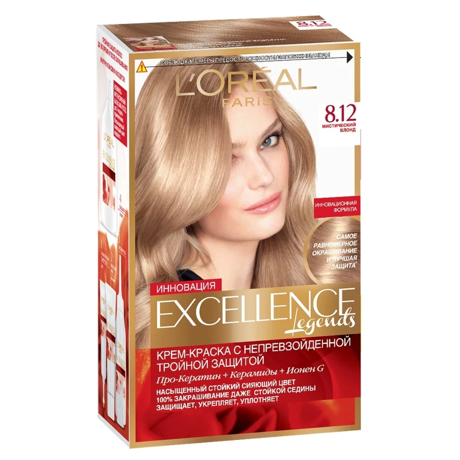 Loreal Excellence Hair Color Tone 8 12 Mystical Blond Hair Color Loreal Hair Colorcolorful Hair Color Aliexpress