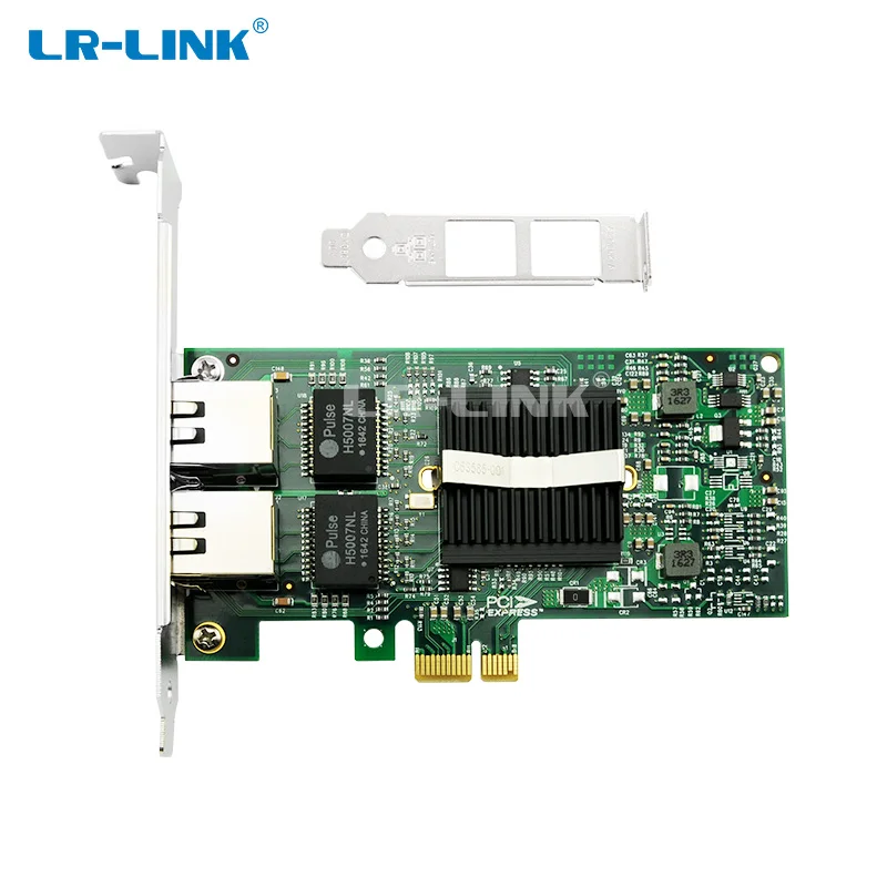 LR LINK 9212PT Gigabit Ethernet Network Card 10 100 1000Mbps PCI E Dual port RJ45 LAN 2