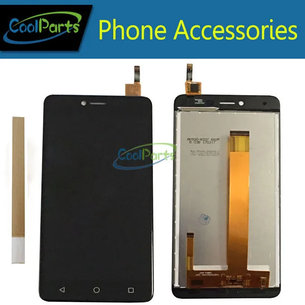 

1PC/Lot For BQ BQ-5059 BQS 5059 Strike Power BQS-5059 LCD Display+Touch Screen Assembly Black White Gold Color With Tape