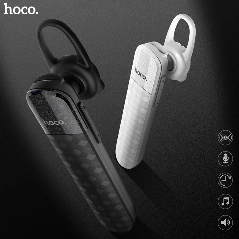 HOCO Bluetooth Earphone with Microphone Handsfree for Drive Wireless Headset Noise Canceling for iPhone X 8 Samsung S9 Xiaomi