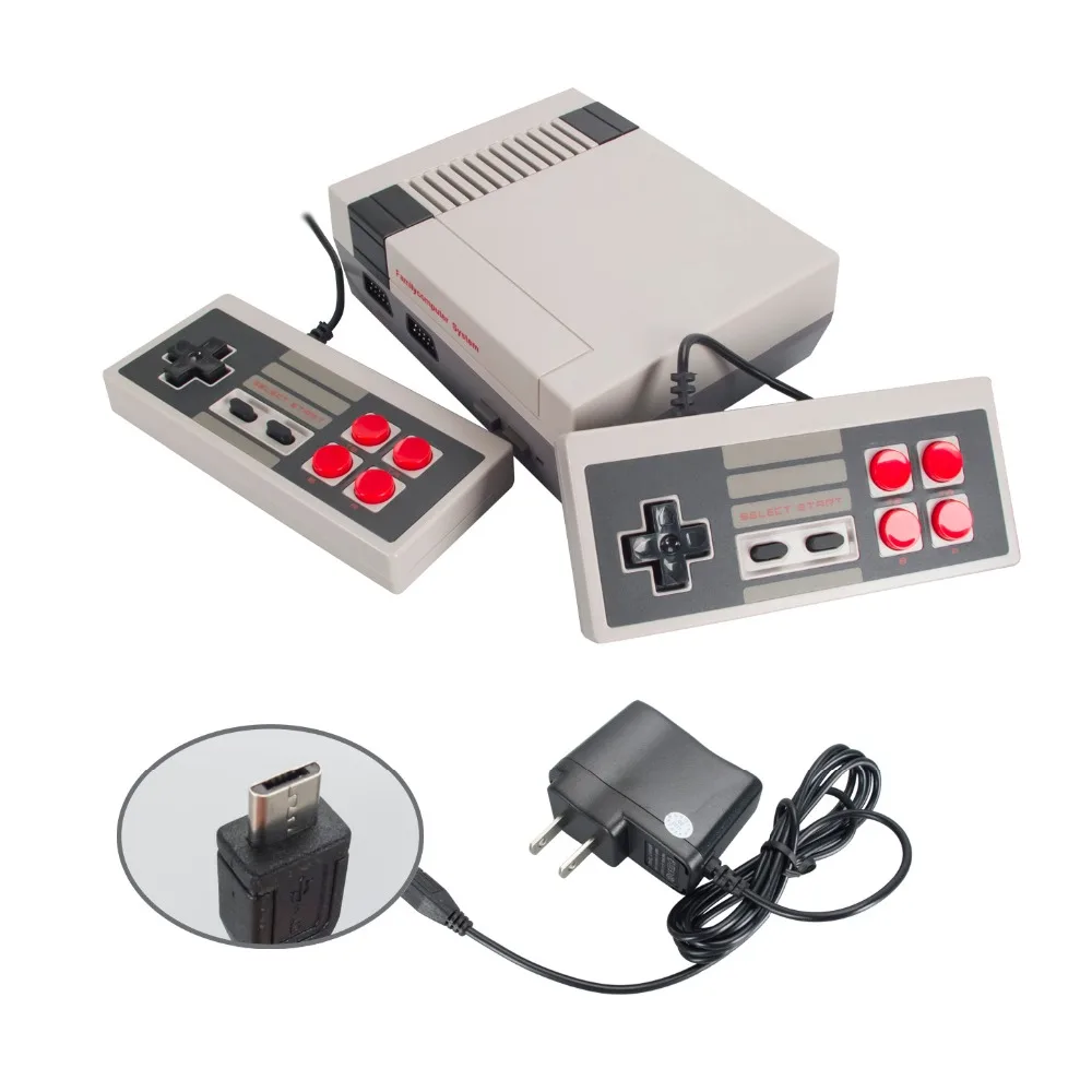 WOLSEN 8 Bit Entertainment System Mini Retro Classic TV Game Console
