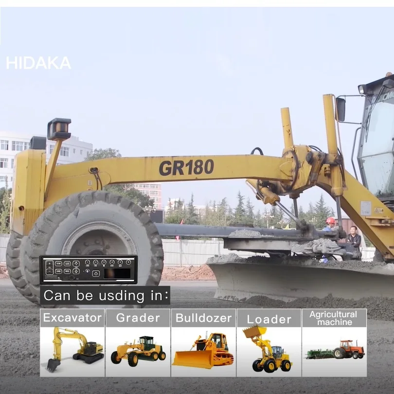 HIDAKA M95 разъем iso автомобильный радио1 Din 12-24 в AM/FM с USB SD функцией костюм для Hitachi Takeuchi Komatsu экскаватор радио M95