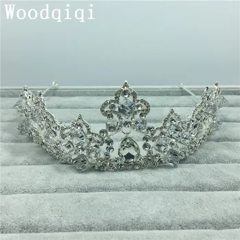 

Woodqiqi mariage cheveux accesoires coiffure mariEe vinchas para cabello de mujer crystal hair accessories bridal jewelry