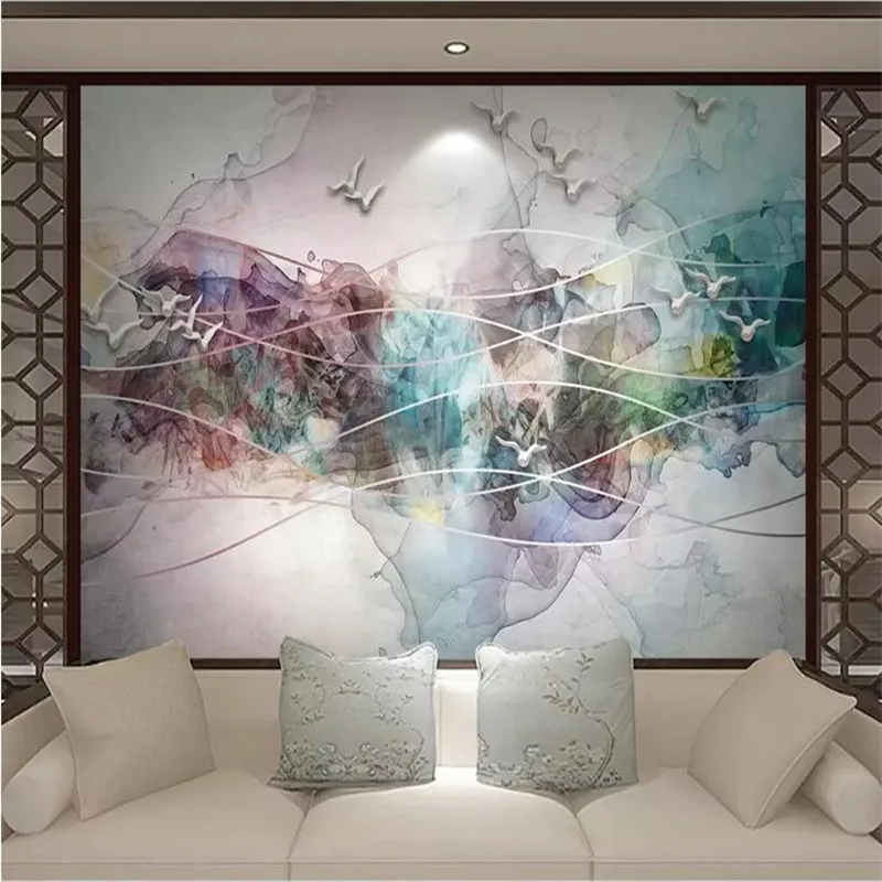 nk landscape bird TV background wall custom large wallpaper mural 3D photo wall manufacturers wholesale nk landscape bird TV background wall custom large wallpaper mural 3D photo wall manufacturers wholesale