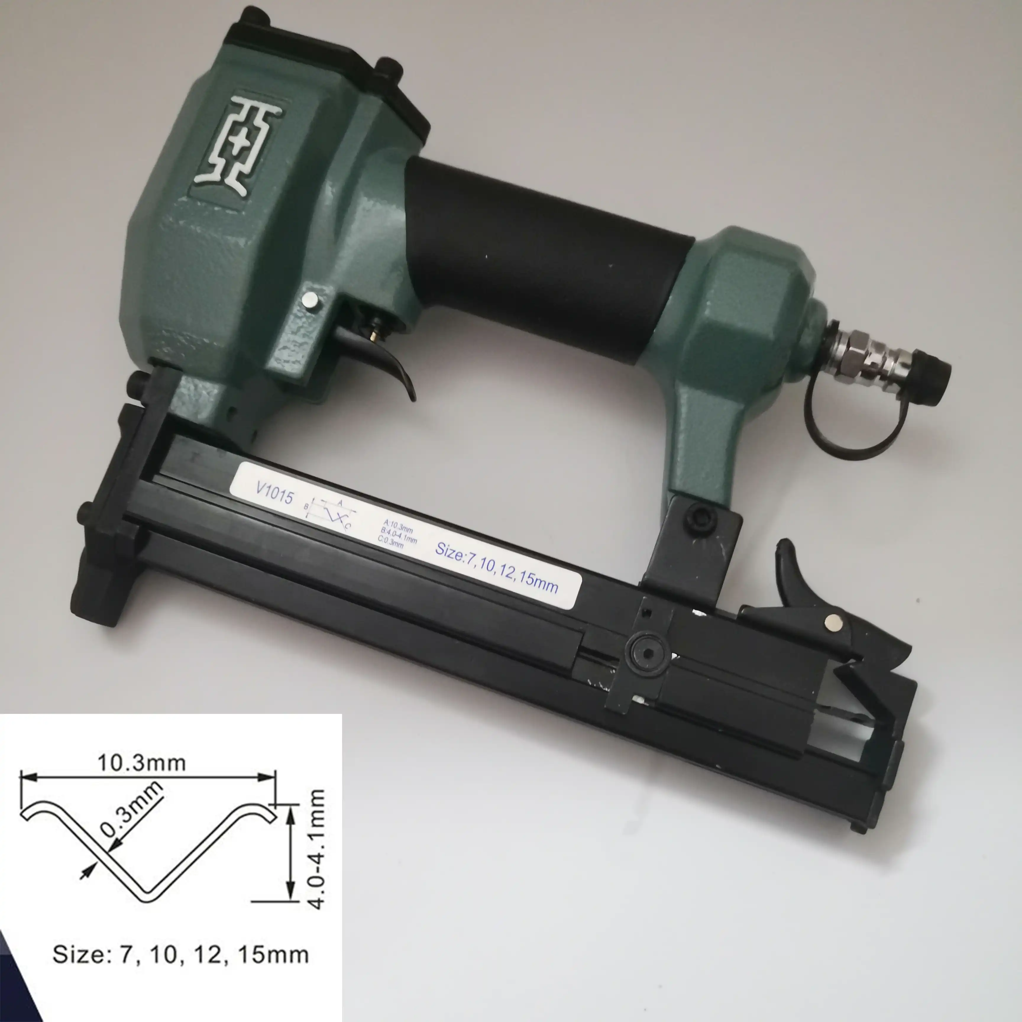 Pneumatic Nail Gun for Carton Box Closing Stapler Series Nails