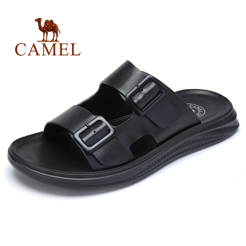 slippers camel