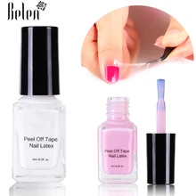 Belen отшелушивающая жидкая лента для ногтей гель для защиты пальцев крем для кожи белый розовый латексный защищенный клей Легкая очистка лента латексный маникюр