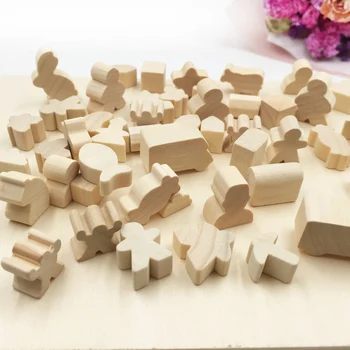 

wood beads Souptoys 25pc 10-30mm Building blocks toy handmad organic infant holder toys natural nursing wooden baby birth gift
