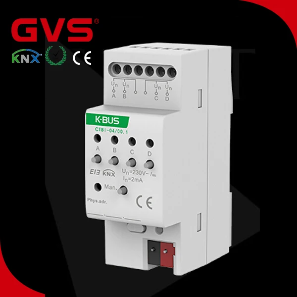 

GVS KNX/EIB K-bus Binary Input 4 folds in KNX smart Home Automation
