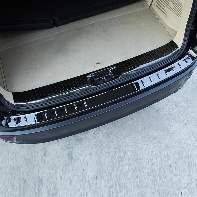 

Rear Panels Foot Pedal exterior modified modification accessory accessories protecter car styling 15 16 17 FOR Toyota Highlander