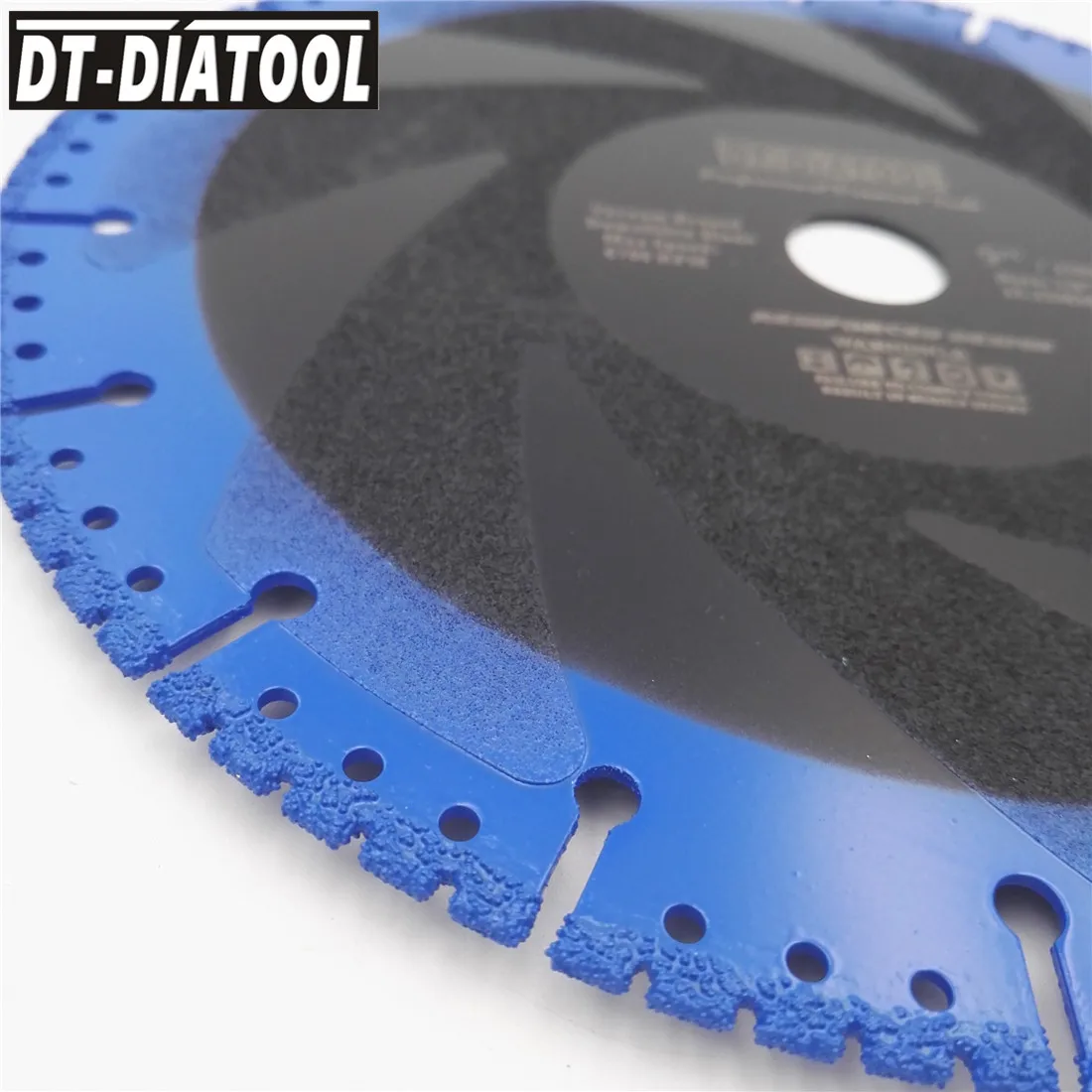 DT-DIATOOL 2pcs 9" 230MM Vacuum Brazed Diamond saw blade Cutting Disc all Purpose