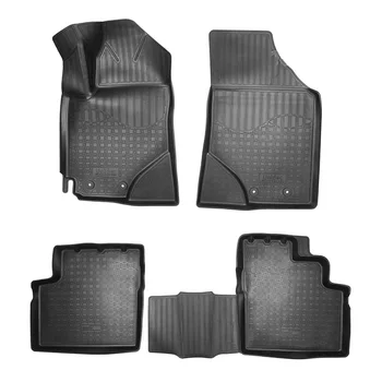 

For Geely Emgrand EC7 2018-> 3D floor mats into saloon 4 pcs/set [Norplast Unidec NPA11-C24-084]