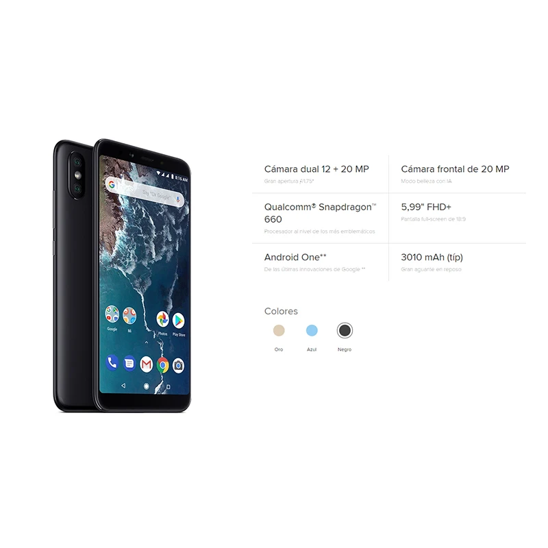 [Global Version] Xiaomi Mi A2 Smartphone 5.99 \