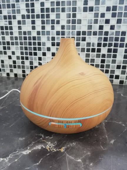 Wood Patterned Ultrasonic Oil Diffuser