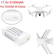 CARPRIE 17.4V Max 5100mAh Battery For XIAOMI Mi Drone 4K Wifi FPV Quadcopter drop shipping 180102 free shipping