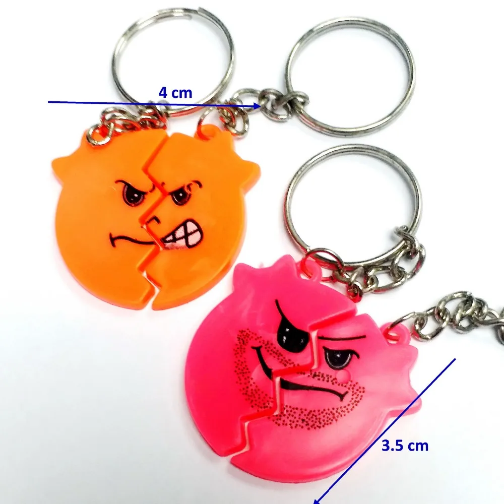 smile puzzle with keychain - 8g