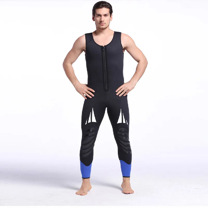 Sbart طويلة الأكمام 5 ملليمتر النيوبرين بذلة الرجال الشتاء الدافئة هود اثنين قطع Spearfishing تصفح الغوص تحت الماء الصيد دعوى