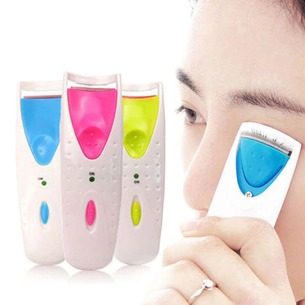 Electric eyelash curler hot eyelash rosy glow stereotypes electric eye