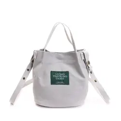 AEQUEEN леди холст сумки Женский мини один ведра пакет Swagger сумка для женщин Forable Shopping плеча через плечо Bolsa