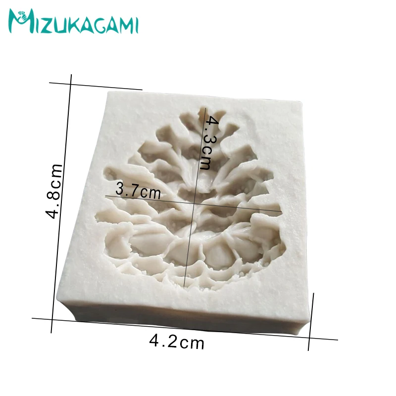 Сосна орехи конус силиконовая форма для выпечки Форма для шоколадных конфет Gumpaste рождественские инструменты для украшения торта DJ-00002