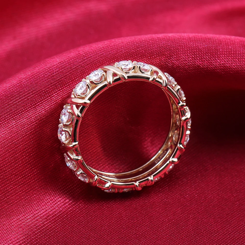 tiffiny diamond ring moissanite engagement ring (8)