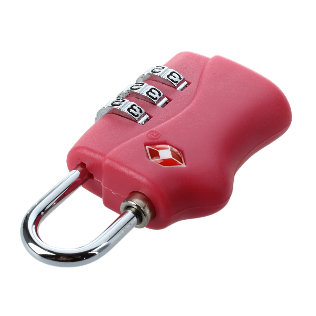 

Top Sale Hot StylePink TSA 3 Digit Combination Travel SuitCase Luggage Padlock Lock