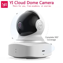 YI облачная купольная камера Детский Монитор IP камера 1080P HD беспроводная Wifi камера панорамирование/наклон/зум домашняя камера безопасности