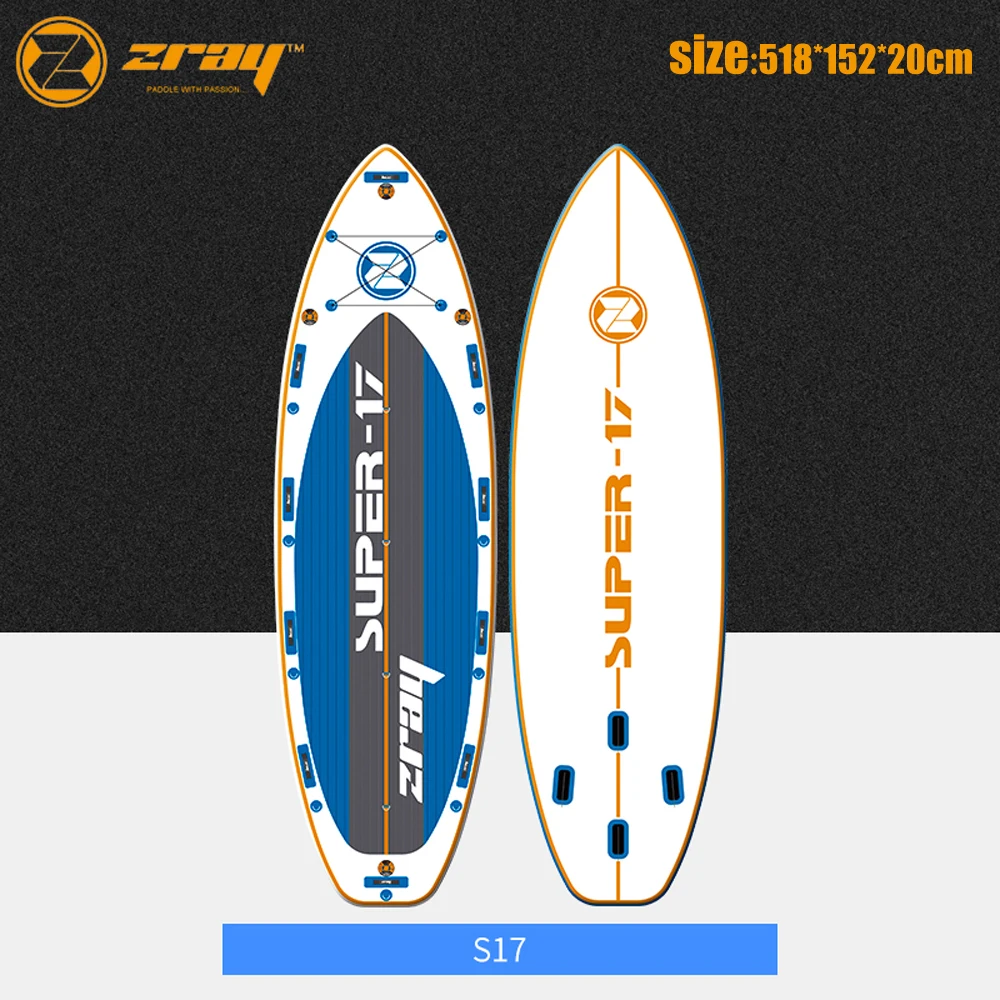 

New design Zray super big giant inflatable sup stand up paddle board team board for 8 person