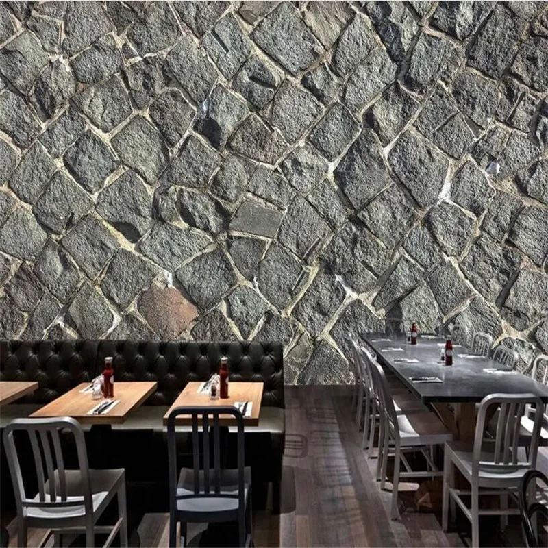 

Nostalgia retro graffiti hip hop industrial wind wall specializing in the production of wallpaper murals custom photo wall