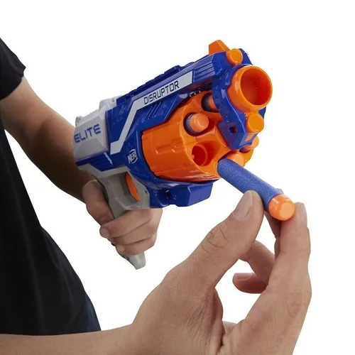 Nerf N Strike Strongarm Elite Blaster Дарт Disruptor игрушечный пистолет бластеры дети вытачки Hasbro
