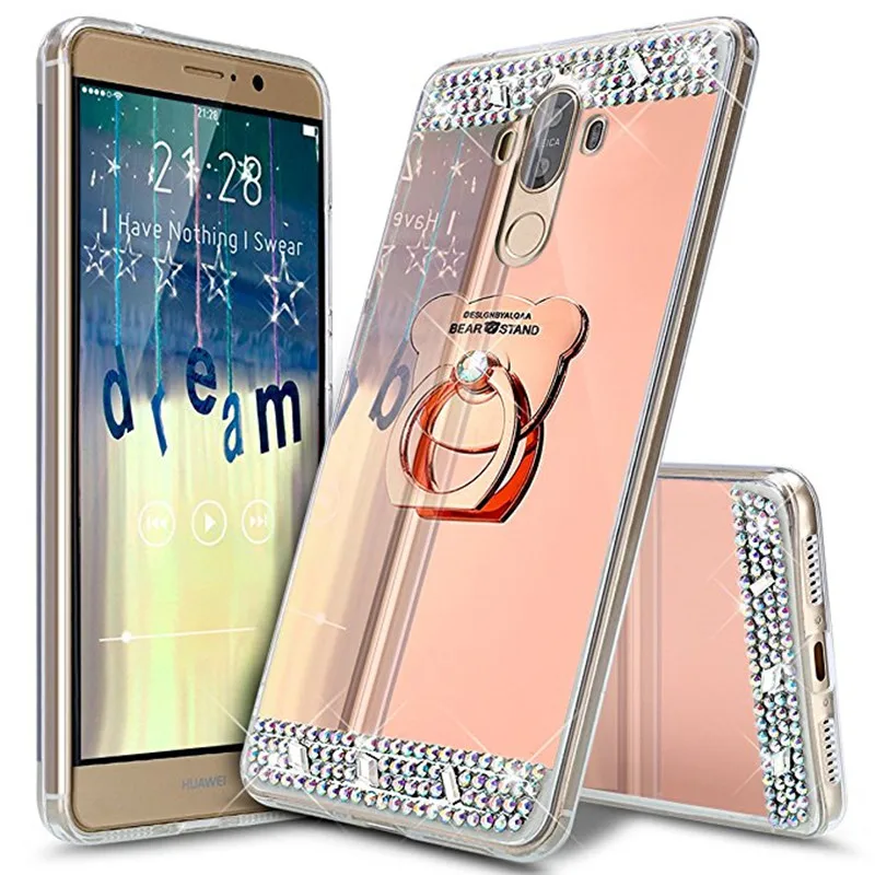 Зеркальный чехол для телефона Huawei Mate 10 Pro 20 Lite Y6 Y7 Y9 Prime 2019 P20 P30 P40 Honor 9A 9C 9X Nova 7 6 SE |
