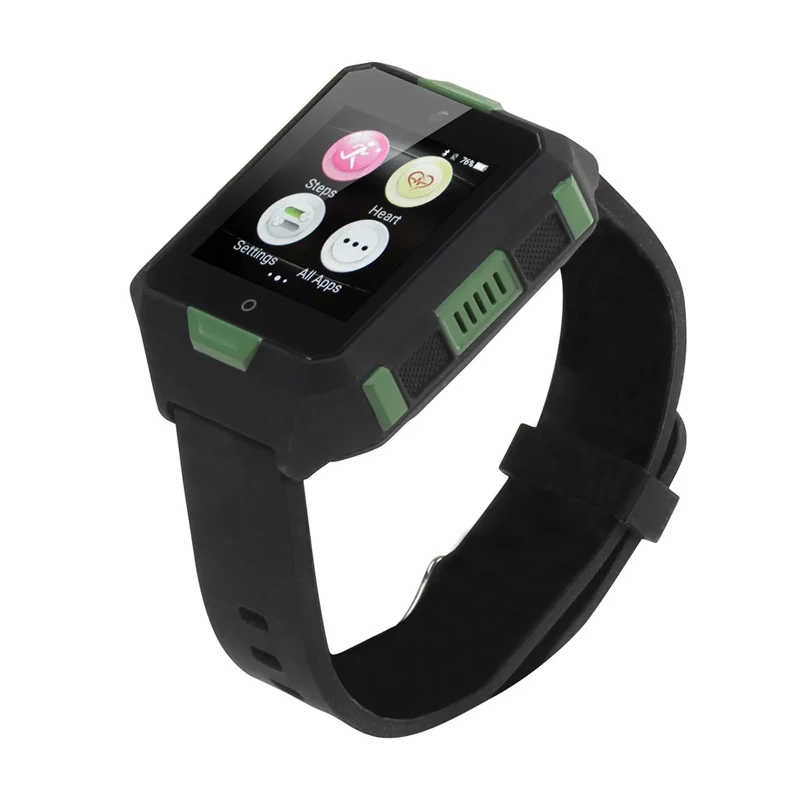  Upmarket Smart Watch 4 Core CPU+8G Memory 2MP Camera GPS WIFI Bluetooth Heart Rate Blood Pressure 2