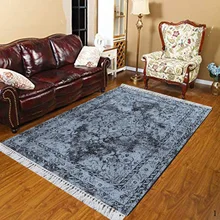 Else Nordec черно-белый ikat скандинавский геометрический 3d принт Противоскользящий килим моющийся декоративный килим Площадь Ковер богемный ковер