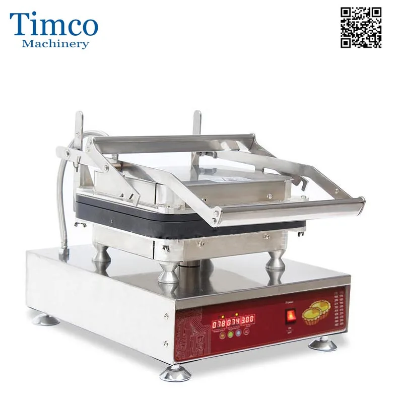 Tartlet Shell Forming Machine 30pcs Square Shape LED 220V 110V Ice Cream Egg Tart Baking Machine