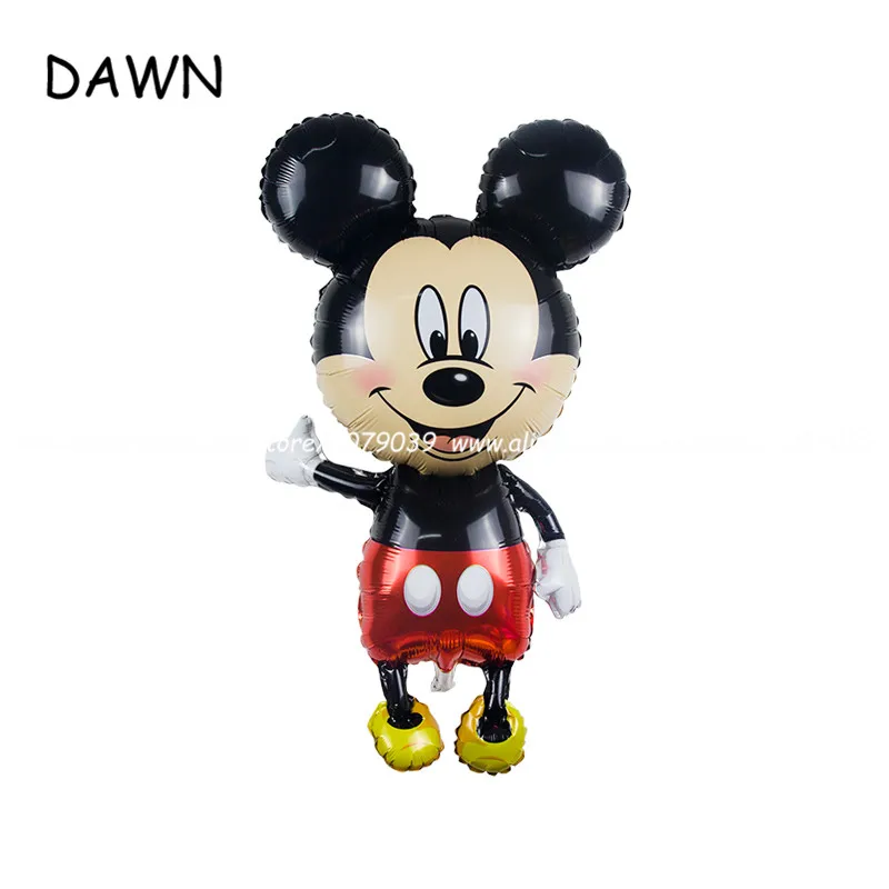 

5pcs/lot Large 110cm Giant Mickey Minnie balloons Mickey Mouse balloon minnie mouse&mickey mouse party supplies