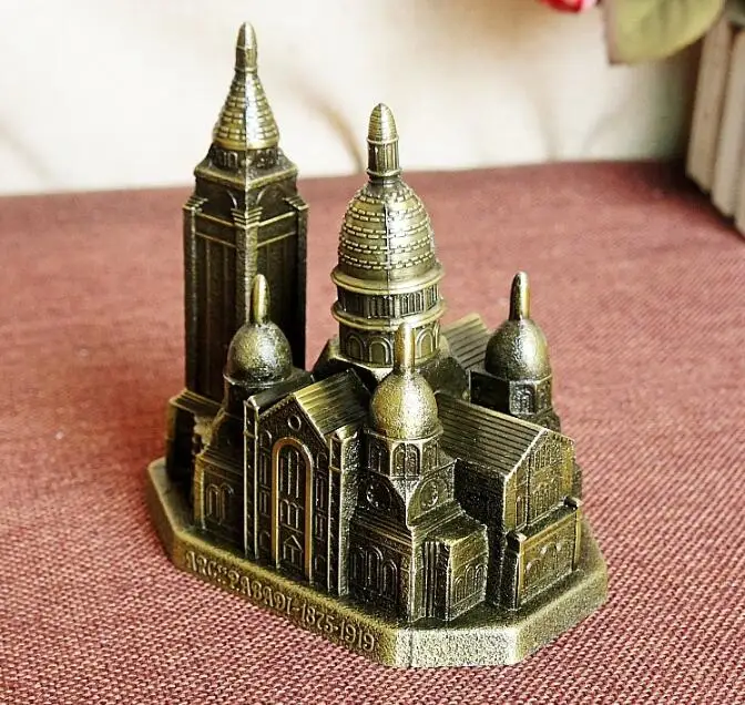

14 Available Famous Building Model Vintage Home Decoration Bronze World Tourist Souvenir Model Xmas Gifts Lighthouse Venus XM10