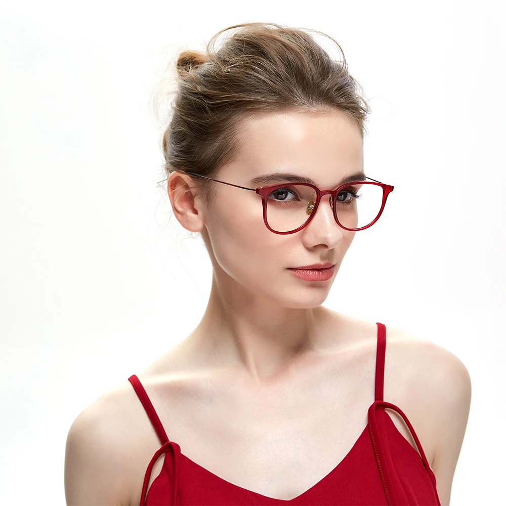 

New arrive retro tr90 Men Women Full Rim Eyeglass Frame Ultra-light Anti-Radiation Fashion Glasses Frame