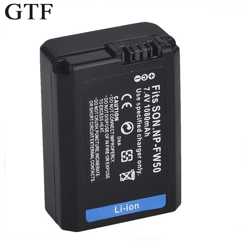 GTF 7.4V Digital camera battery NP FW50 battery For Canon EOS 5D Mark