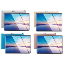 Мультитач 2.5D ips планшетный ПК 3g Android 9,0 Восьмиядерный Google Play планшеты 6 Гб ram 64 Гб rom WiFi gps 10 'планшет стальной экран