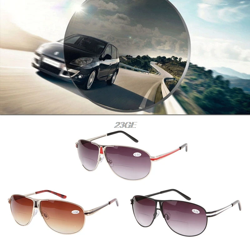 

2017 Fashion metal Reading Glasses Gradient Sunglasses Readers +1.0 to +3.5 MAR16_15