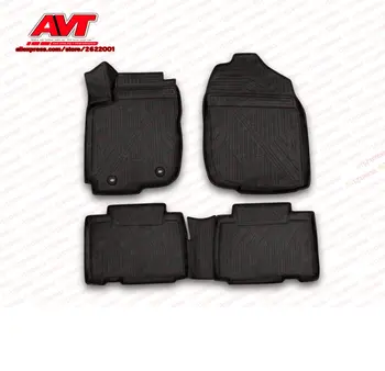 

Floor mats for Toyota Rav4 2013- 4 pcs rubber rugs non slip rubber interior car styling accessories