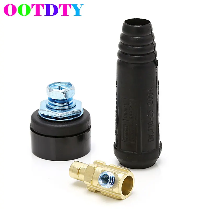 

10-25mm 200A Rapid Fitting Female Male Connector European Electric Welding Machine