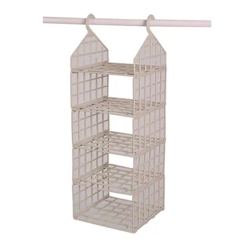 

Folding Closet Storage Rack Storage Hanging Bag Hanging Storage Rack Clothes Finishing Storage Multi-layer ack