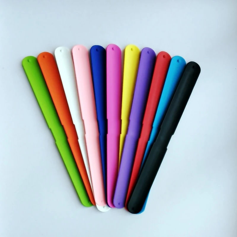 

Multicolor Rubber Silicone Watchbands No buckle patted watch Watchbands solid color Student Children Watchbands Colour Bracelet